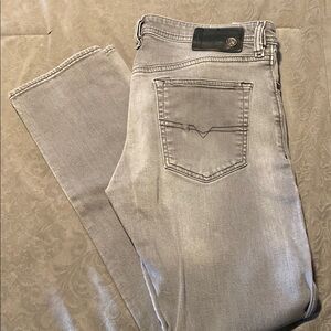Diesel Slim Fit Men's Jeans - Light Gray